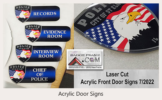 Acrylic Door Signs